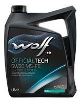 Синтетична олива WOLF OFFICIALTECH 5W20 MS-FE 5 л.