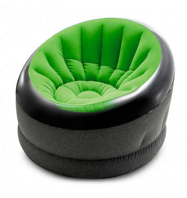 Велюр крісло надувне 112-109-69 см у коробці