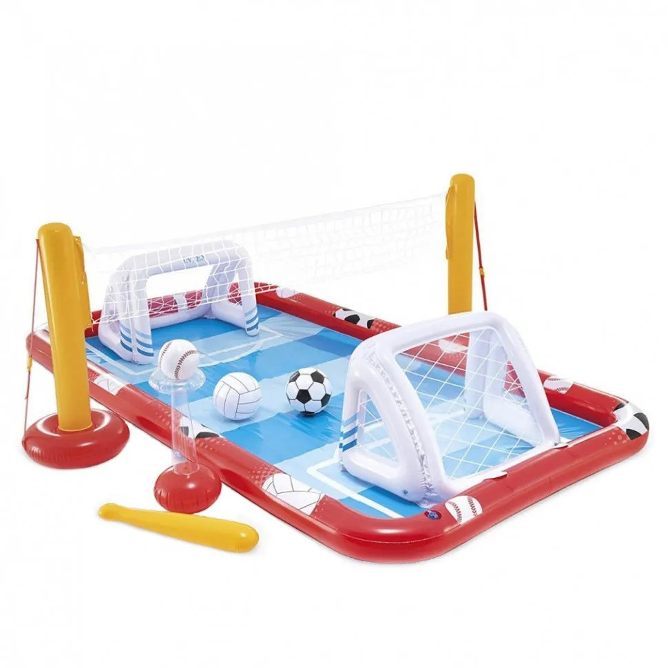 Надувний ігровий центр стадіон від 3-х років, 325-267-102 см, 470л, ремкомплект
