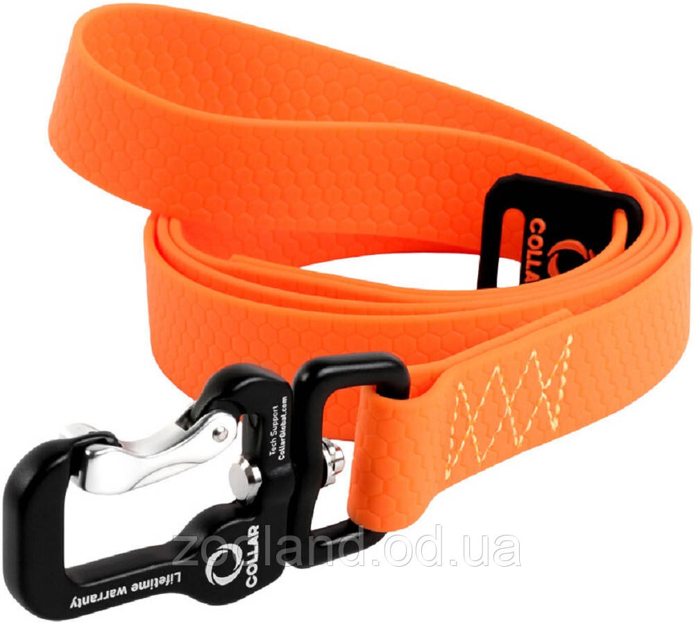 42104 Collar Evolutor Міцний повідець для собак жовтогарячий, 120 см/25 мм