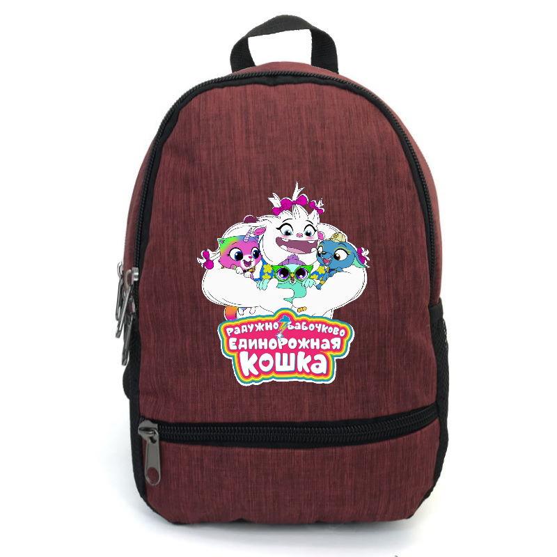 Рюкзак дитячий Райдужно бабочково единорожная кішка Cappuccino Toys (Rainbow Butterfly Unicorn Kitty-001)