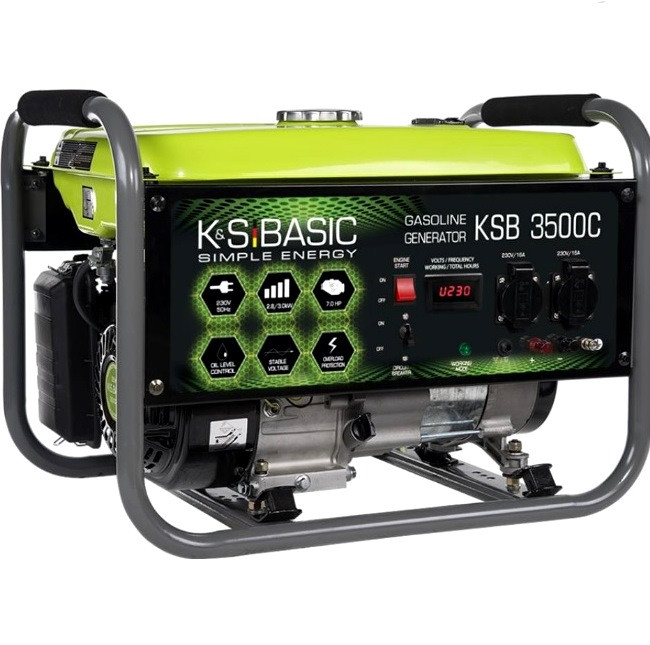 Бензиновий генератор K&S BASIC KSB 3500C