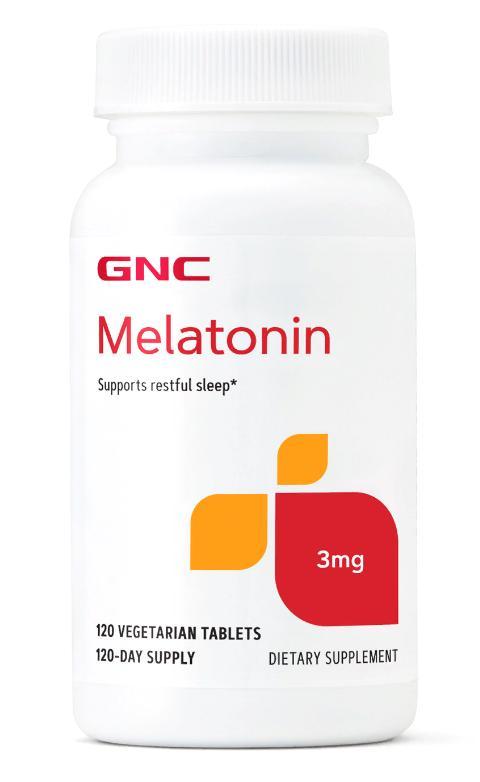 Мелатонін GNC MELATONIN 3 мг 120 таблеток