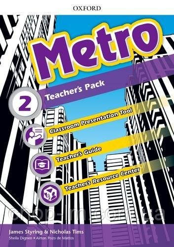 Metro 2 teacher's Book (Книга для вчителя)