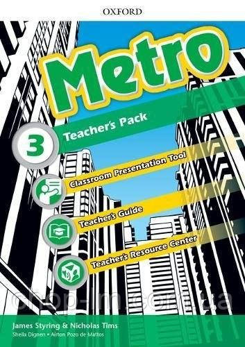 Metro 3 teacher's Book (Книга для вчителя)