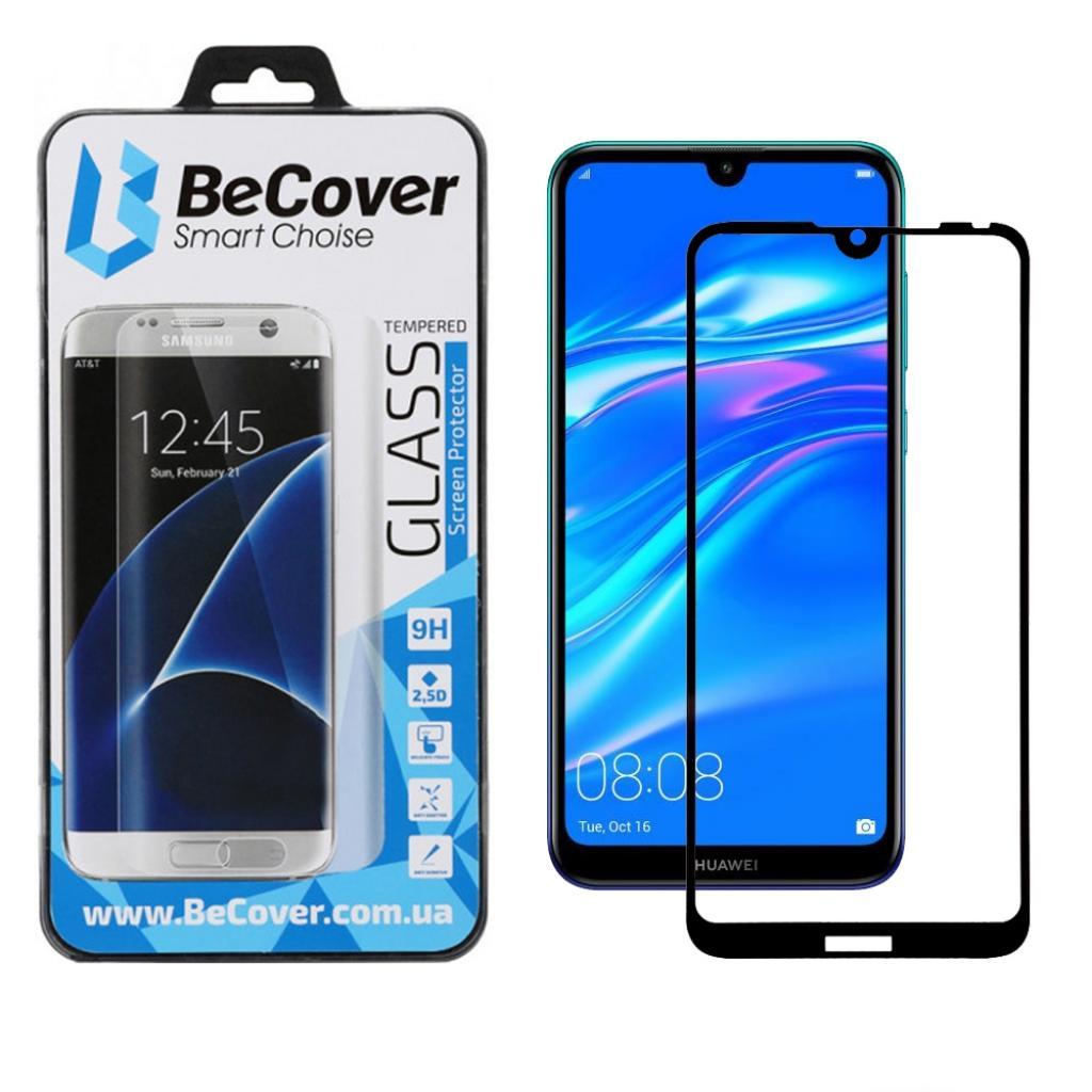 Huawei Y7 2019 Захисне скло BeCover Black (703299)