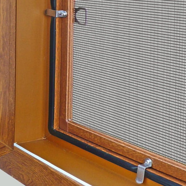 Антимоскітна сітка рамкова / золотий дуб, фото 1