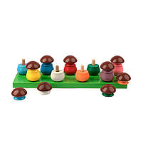 Іграшка Сортер Грибочки А379 Komarovtoys, фото 3