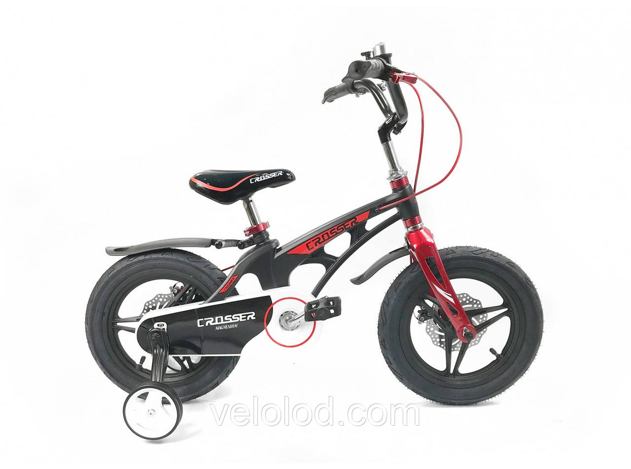 Дитячий магнієвий велосипед Crosser Premium 14"