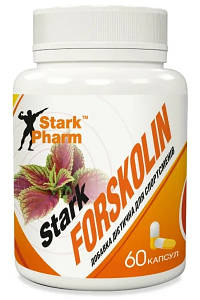 Форсколін Stark Pharm Forskolin 250 мг 60 капс.