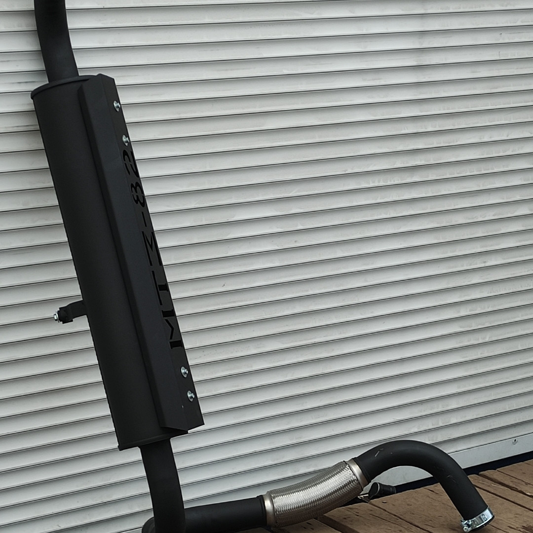 Купить Глушитель (выхлопная труба) МТЗ-80, МТЗ-82, МТЗ-920 черный ...