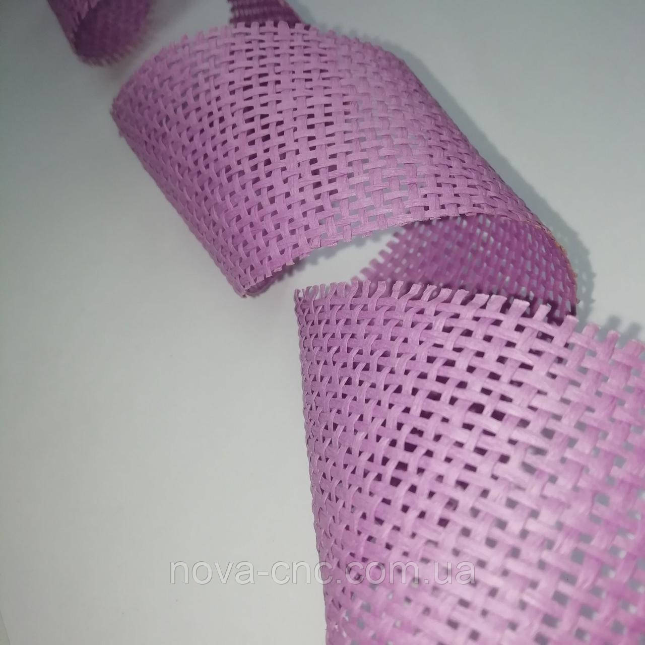 Флористична сітка натуральна 50 мм, 2 м Колір бузковий