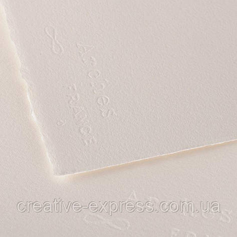 Папір для акварелі ARCHES 64,8х101,6 SHEET HOT 356 g/m2, фото 1