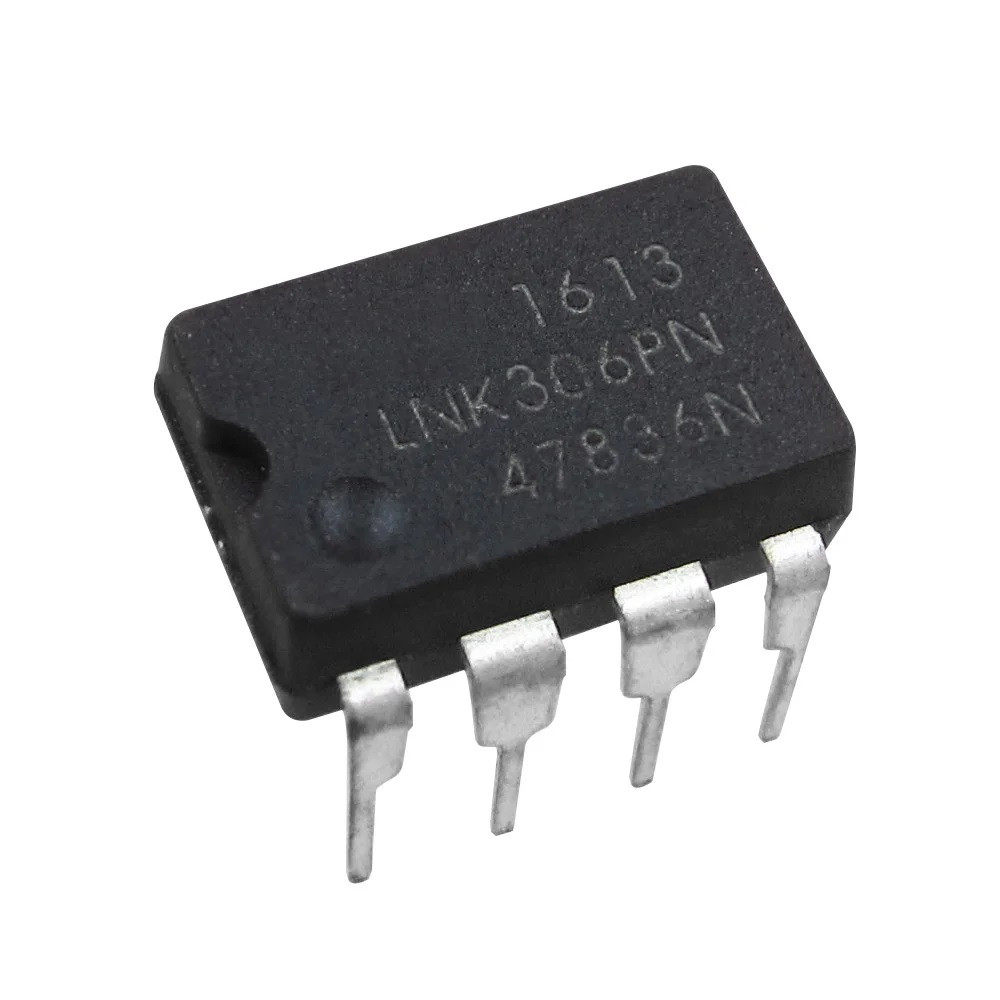 LNK306PN, ШІМ-контролер Off-line switcher, 12 мВт [DIP-8]