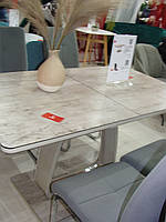 Розсувний стіл ТМL-522 макіато з малюнком під мармур Vetro Mebel 140/180 (безкоштовна доставка)