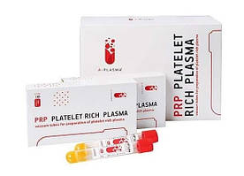 Пробірки для плазмоліфтінга PRP (Platelet Rich Plasma) процедури, скло - 2 шт\уп. по 8 мл