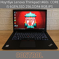 Ноутбук Lenovo Thinkpad t460s CORE i5 6GEN+SSD 256+DDR4 8GB+IPS