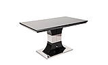 Обідній стіл Космо - Скай глянцевий чорний 140x80x76 від Prestol, фото 7