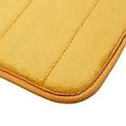 М'який килимок для туалету з вирізом під унітаз Світло-коричневий (58900002), фото 2