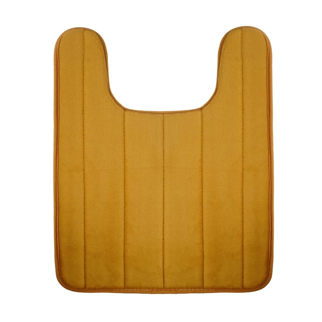 М'який килимок для туалету з вирізом під унітаз Світло-коричневий (58900002), фото 1