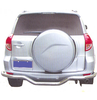 Защита заднего бампера (волна) Toyota Rav 4 2006- WINBO D093943