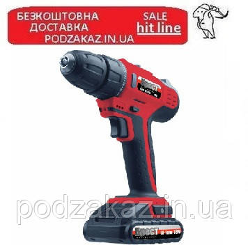 Акумуляторна дриль 18, тип акум. Li-Ion БРЕСТ БША-18/2Li