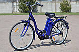 Електровелосипед SKYBIKE LIRA (350W-36V) Синій, фото 7