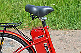 Електровелосипед SKYBIKE LIRA (350W-36V) Червоний, фото 7