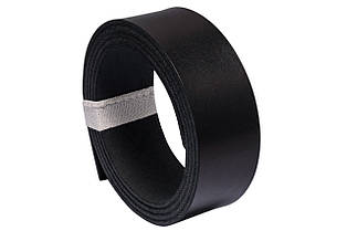 Смуга шкіри рослинного дублення, товщина - 2.8 мм, колір - чорний, артикул СК 1727 С