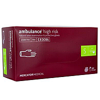 Перчатки ambulance high risk (S)