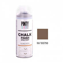 Фарба-аерозоль на водній основі Chalk-finish, Каштанова , 400 мл, PINTYPLUS