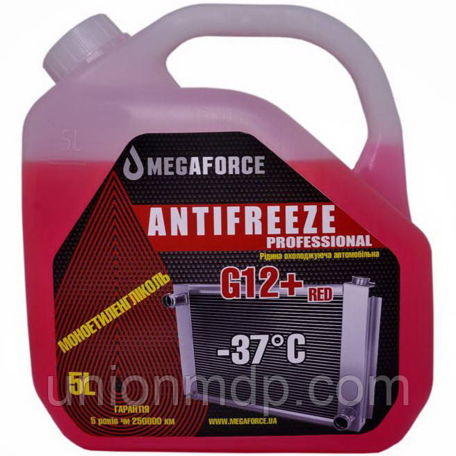Антифриз: ANTIFREEZE PROFESSIONAL red G12+, 5 л