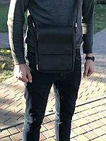 Мужская кожаная сумка JOSHUA коричневая