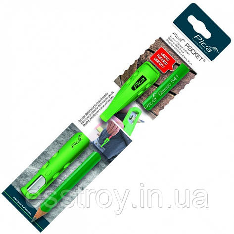 Кофр-точило ударостійкий для олівців, PICA Pocet 505/02, (+1 олівець муляра), фото 1