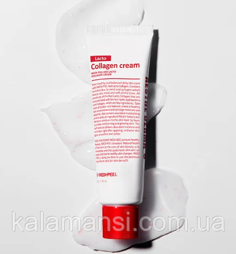 Ліфтинг крем із колагеном і лактобактеріями Medi-Peel Red Lacto Collagen Cream 50 мл