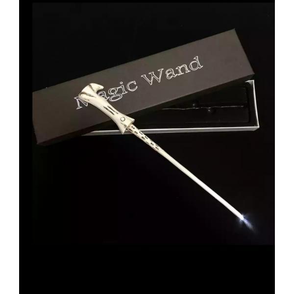 Волшебная палочка Волан-де-Морт светящаяся 36 см. (металлический стержень) - фото 1 - id-p1392177016