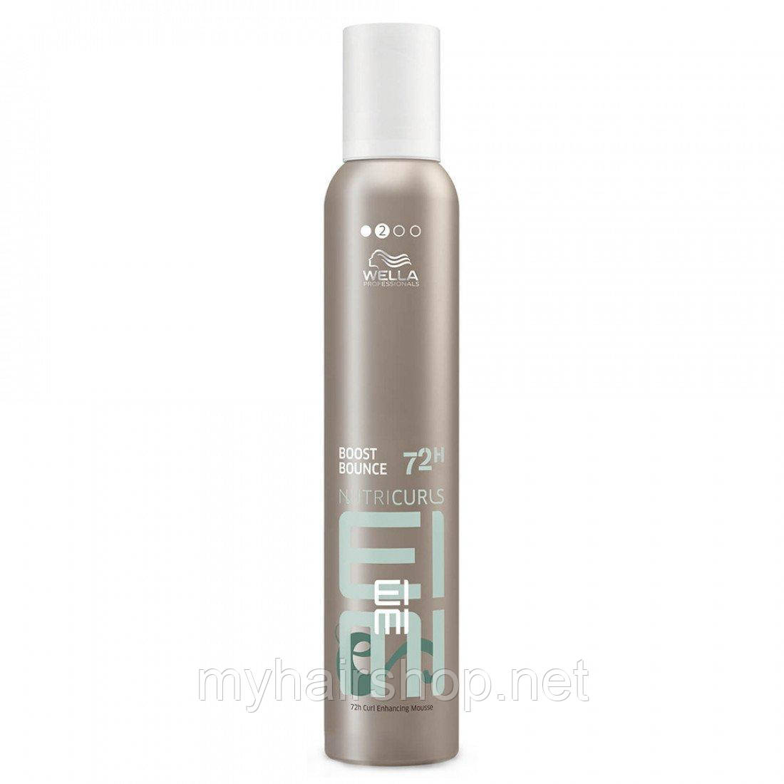 Мус для моделювання кучерявого волосся WELLA Eimi Nutricurls Boost Bounce 300 мл