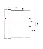 Манометр аксіальний/осьовий (гліцериновий) DN 63 G 1/4"  10 bar, фото 4