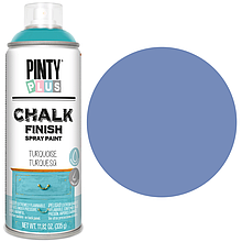 Фарба-аерозоль на водній основі Chalk-finish, Синій індиго, 400 мл, PINTYPLUS