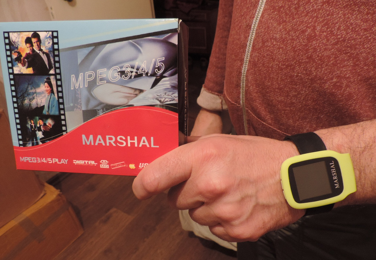 Мультиплеєр "Marshal" Vip класу — MP3, МР4, MP5, FM-радіо. Відео та музика
