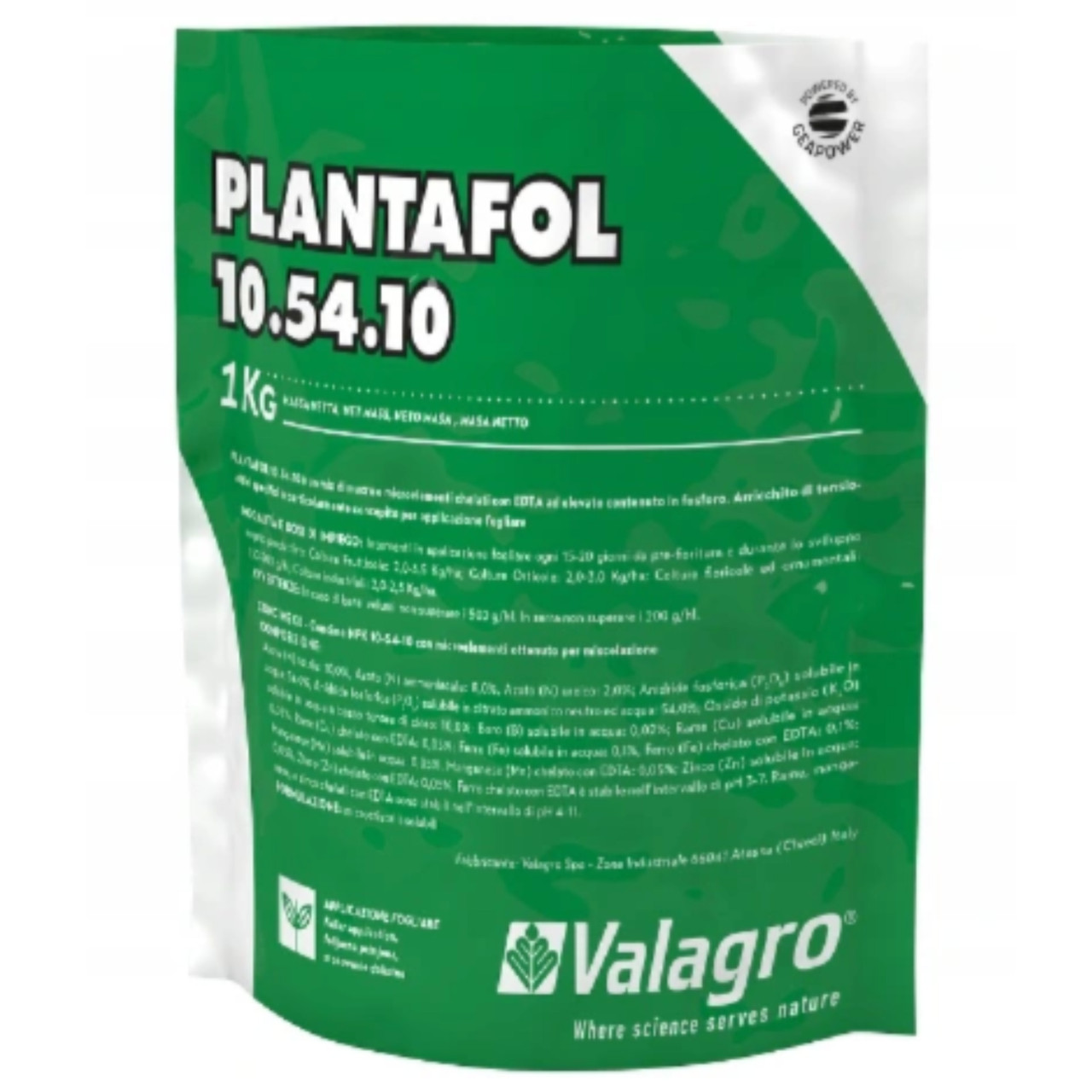 Добриво Plantafol NPK 10.54.10 1 кг Valagro, фото 1