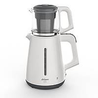 Електричний турецький чайник подвійною з заварником althaus AR3061 Arzum Ayci 1700 Вт ситечко з нержавійки