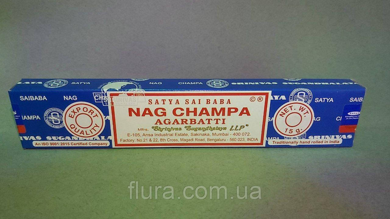 Аромопалочки "Nag Champa" 15g Індія