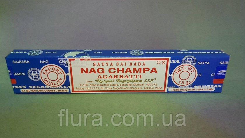 Аромопалочки "Nag Champa" 15g Індія, фото 1