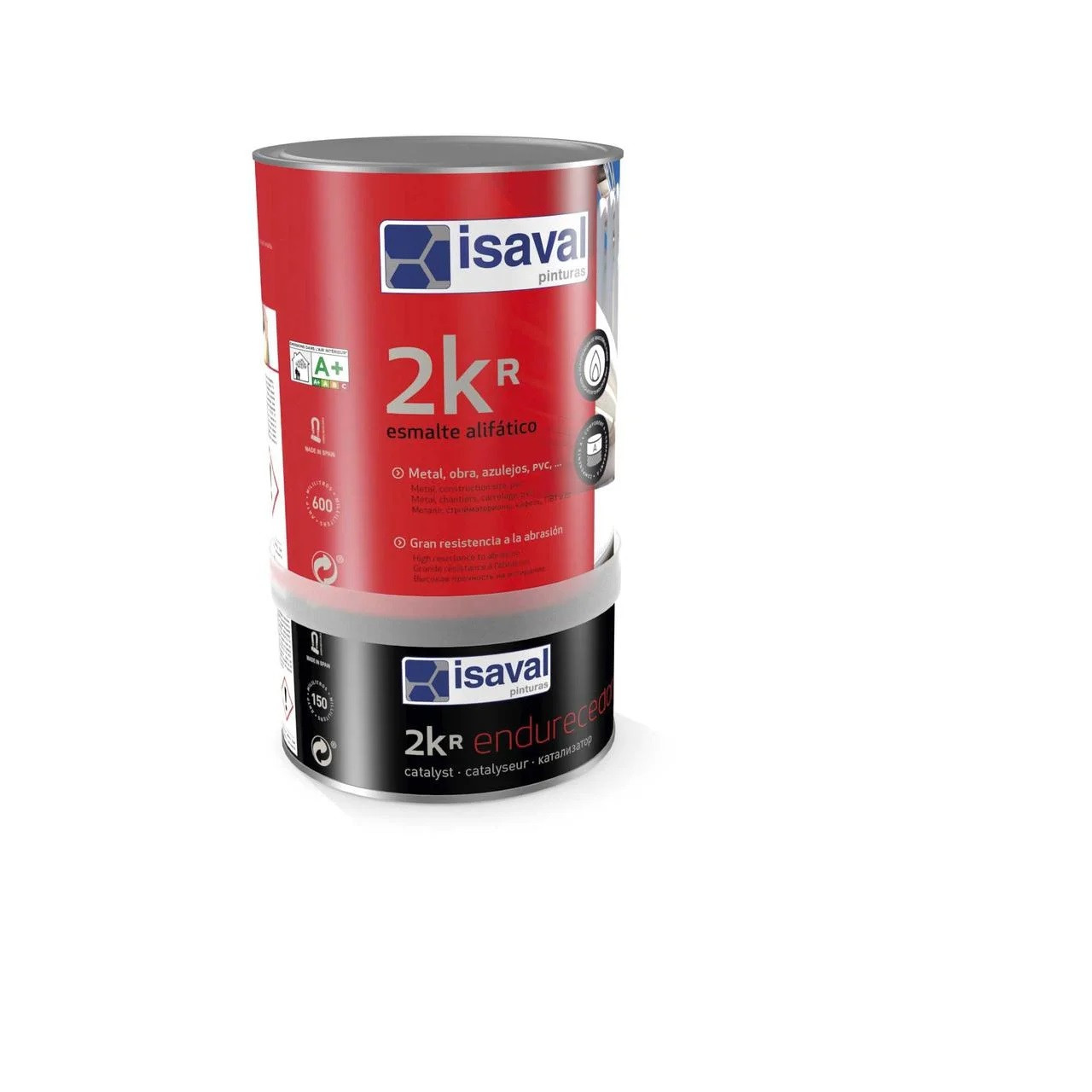 2КР / 2KR - краска полиуретановая двухкомпонентная для резервуаров и бассейнов, белая, глянцевая (уп.0.750 л) - фото 2 - id-p644933533