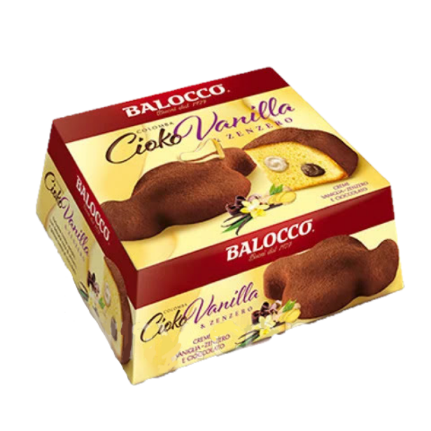 Панеттоне Balocco Colomba Сіоко Vanilla & Zenzero, 750 г