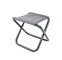 Рибальський стілець «Рибак Економ» d25 мм (сірий меланж)