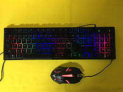 Ігрова клавіатура з мишкою і підсвічуванням Jedel GK110+