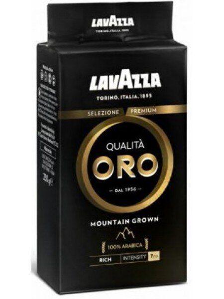 Кава мелена Lavazza Qualita Oro Mountain Grown 250 гр. 100% Арабіка, Лавацца Оригінал Італія, фото 1