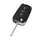 Корпус ключа Hyundai IX35 KIA Rondo Sportage Soul Rio, під чіп, 3кн, фото 2